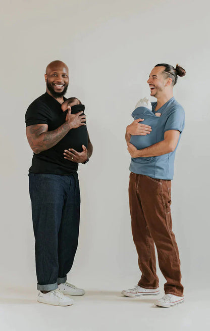 Unisex Soft Cotton Baby Carrier T-Shirt | Comfortable 2-in-1 Nursing Top-Mykonostore-Mykonostore