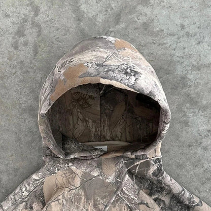 Unisex Terrain Camo Hoodie - Soft Cotton Blend, Kangaroo Pocket, Ribbed Cuffs 3