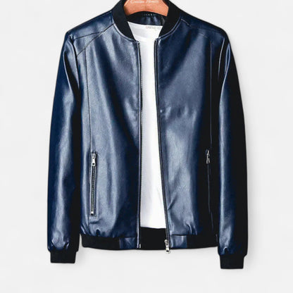 Ancienne Monde | Veste Homme Classique en Cuir Végan