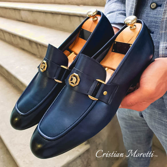 CRISTIAN - Lederen Heren Loafers