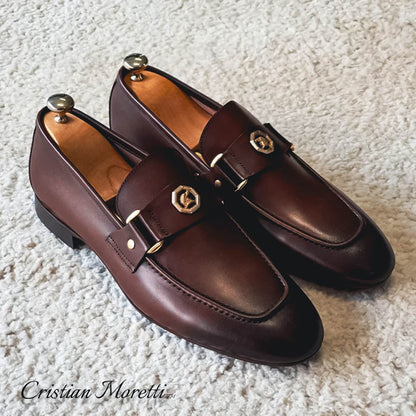CRISTIAN - Lederen Heren Loafers