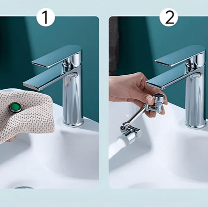 WirbelWasser™ / Drehbarer Wasserhahnverlängerung
