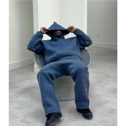 Maverick | Men Minimal Hooded sweater set