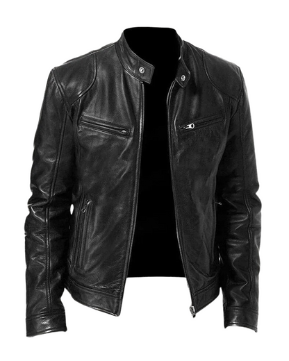 Sorien™ | Veste en Cuir Café Racer