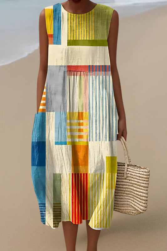 ELARA™ | MODERN PATCHWORK ROBE
