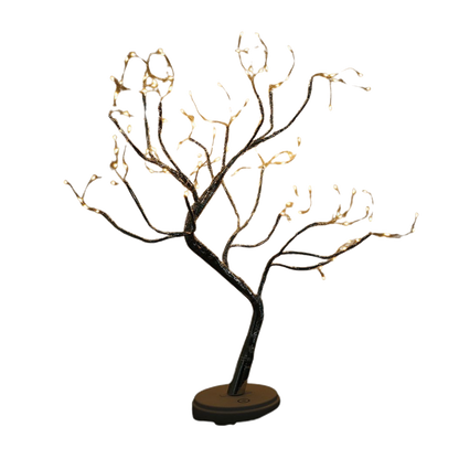 LED Lichterbaum Deko, Baum Lampe warmweiß