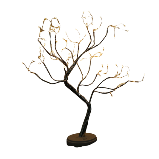 LED Lichterbaum Deko, Baum Lampe warmweiß