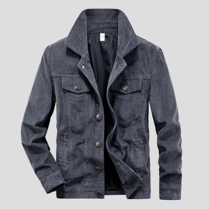 Ravian Chaqueta Hombre Pana | Cazadora con Cuello Estructurado