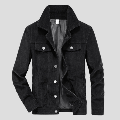 Ravian Chaqueta Hombre Pana | Cazadora con Cuello Estructurado