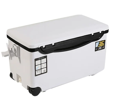 Fischkühlbox mit Luftventilen und langanhaltender Kältespeicherung – Auren