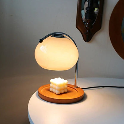 Lunero Eindhoven™ Alyssa Retro Glazen Tafellamp
