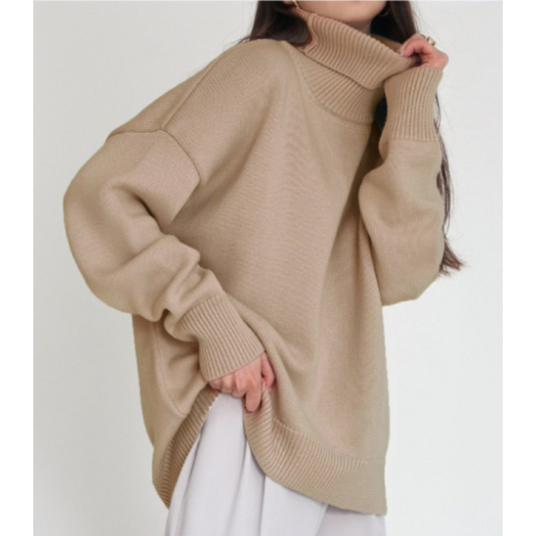 Maglione Dolcevita Larga Da Donna | Inverno