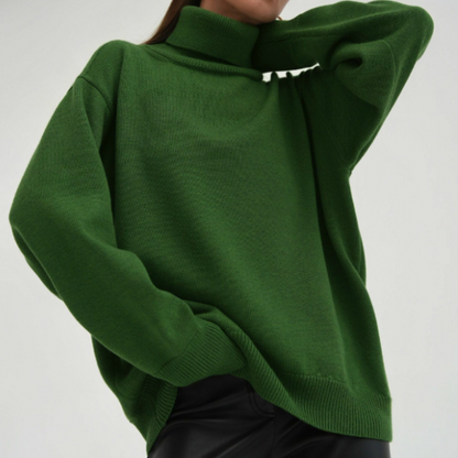 Maglione Dolcevita Larga Da Donna | Inverno