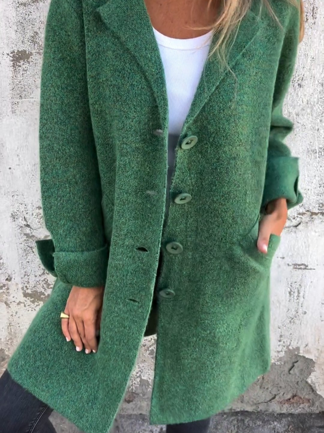 SNUGRRS Lapel Coat