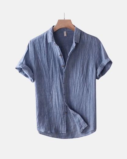 Chemise en Lin Lucas - Modèle Larvotto