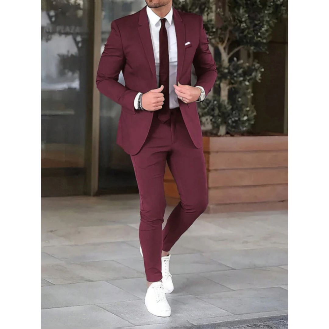 Abito Moderno da Invitato a un Matrimonio per Uomo | Completo da Cerimonia