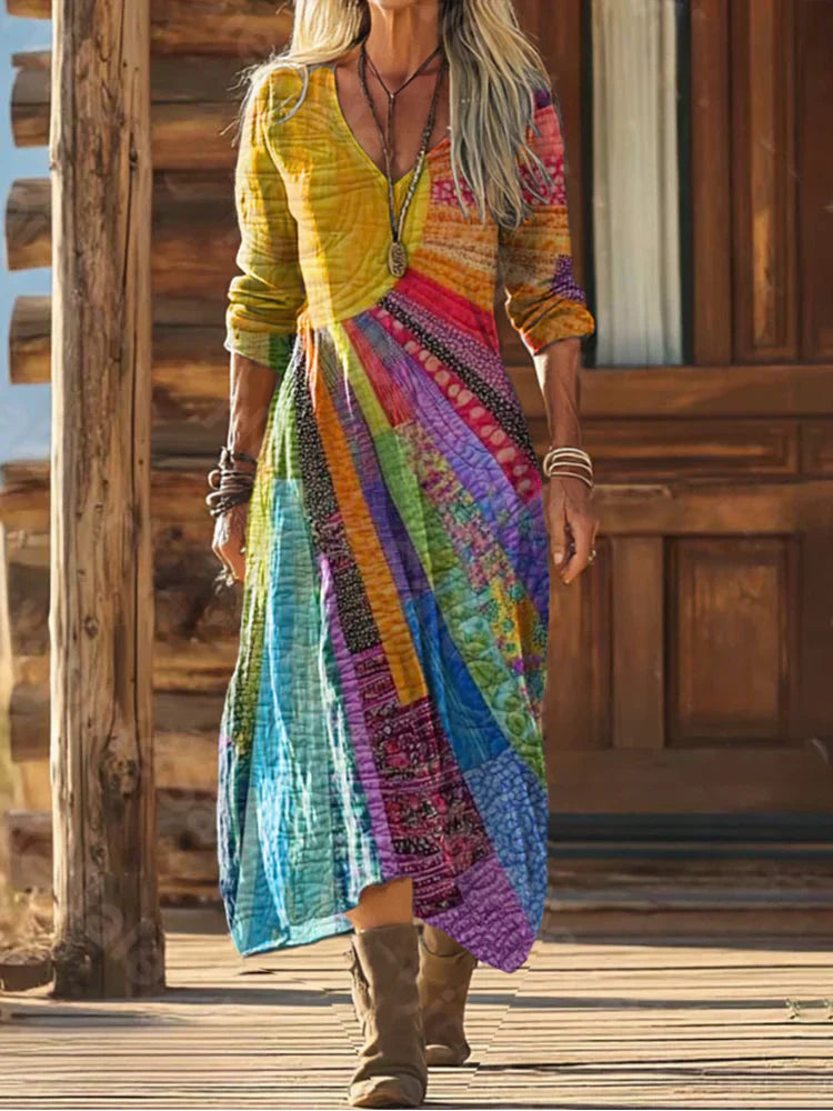 Monica | Colorful Dress