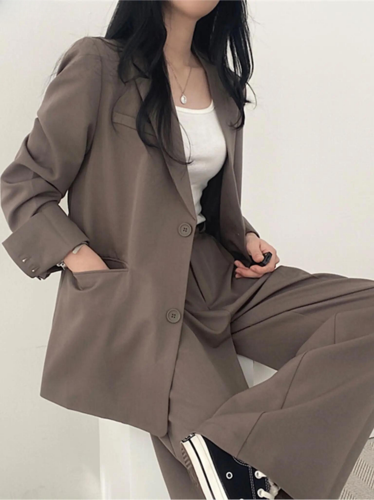 Completo due pezzi da donna | Completo pantalone da donna | Completo due pezzi da donna