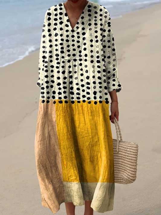 Jocelyn | Patterned Spring Dress