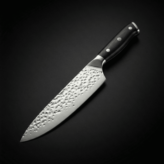 Japanese-Style Hammered Chef’s Knife – 7.9 inch (20 cm) Precision Blade