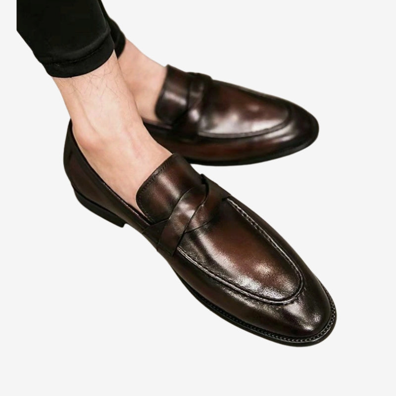 Hugo – Men's Round Toe Loafers