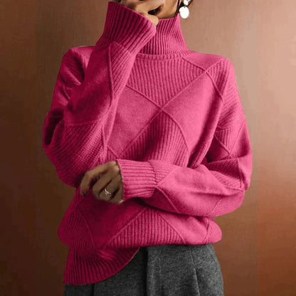 Marie Kaszmirowy sweter z golfem