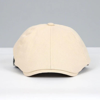 George | Minimal Panelled Flat Cap