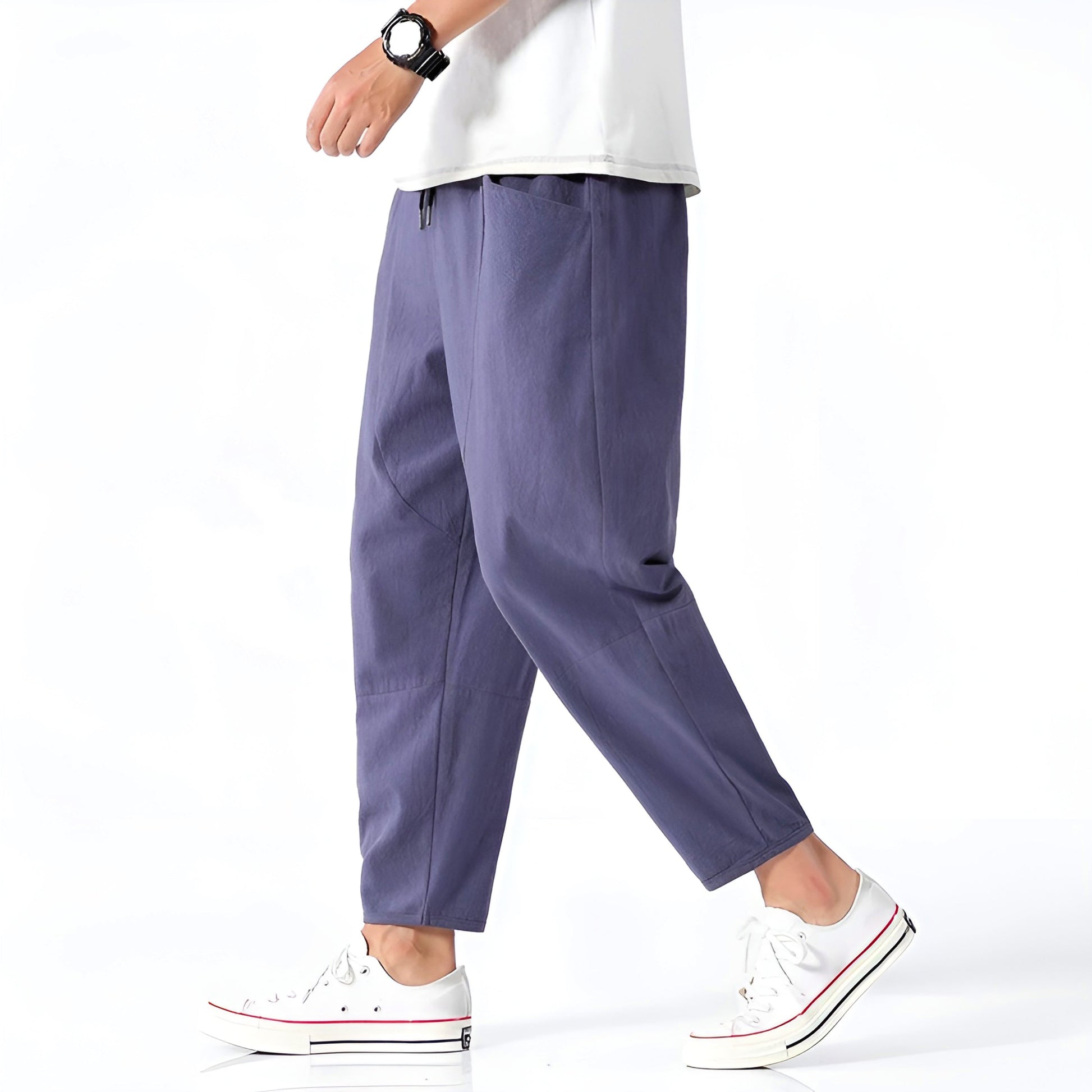 Urban Cropped Baumwollhose 0