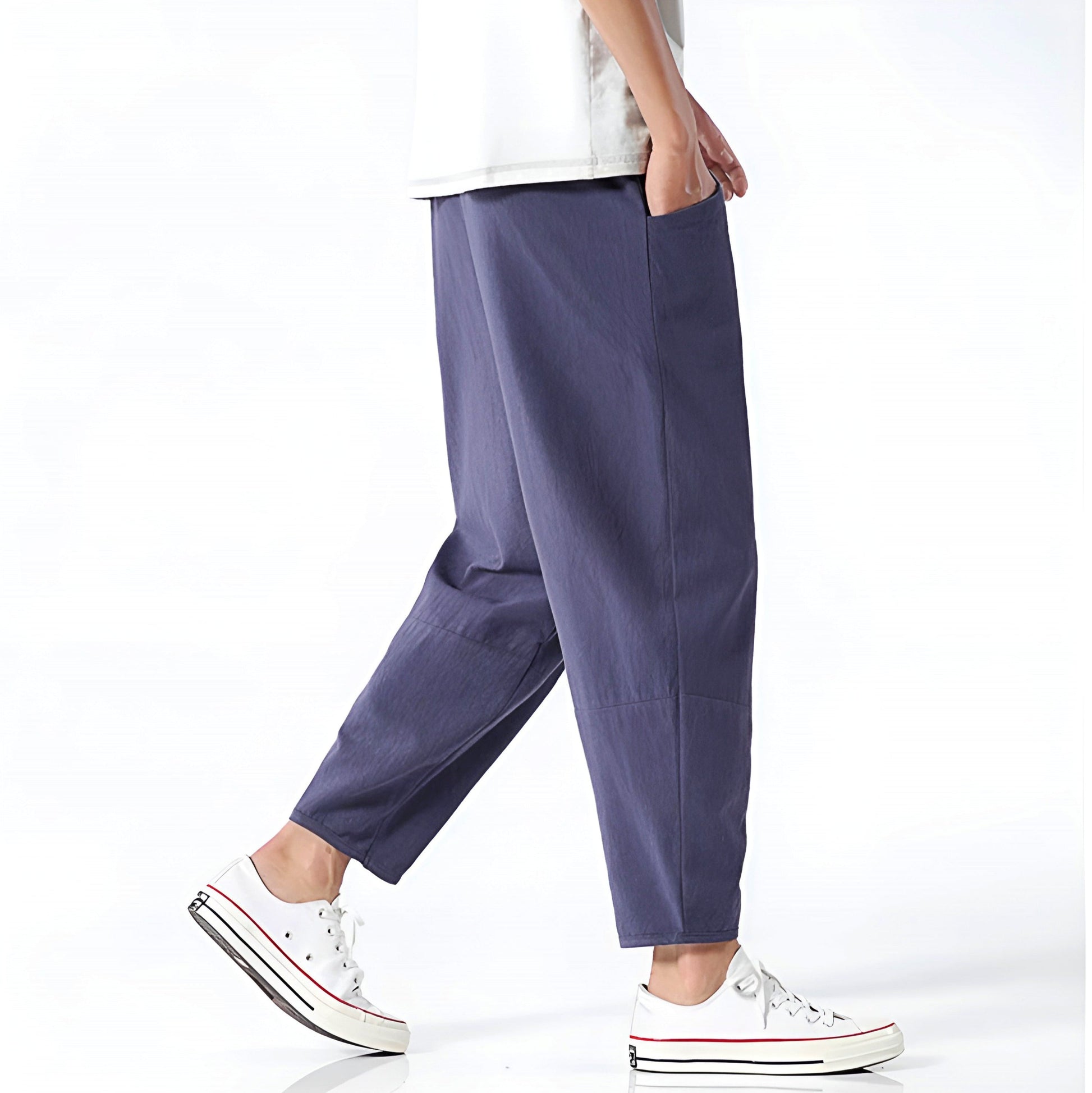 Urban Cropped Baumwollhose 1