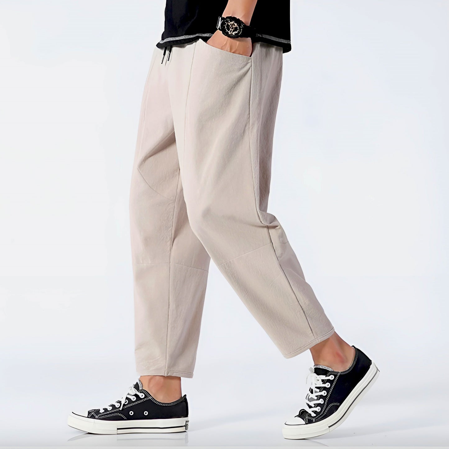 Urban Cropped Baumwollhose 10