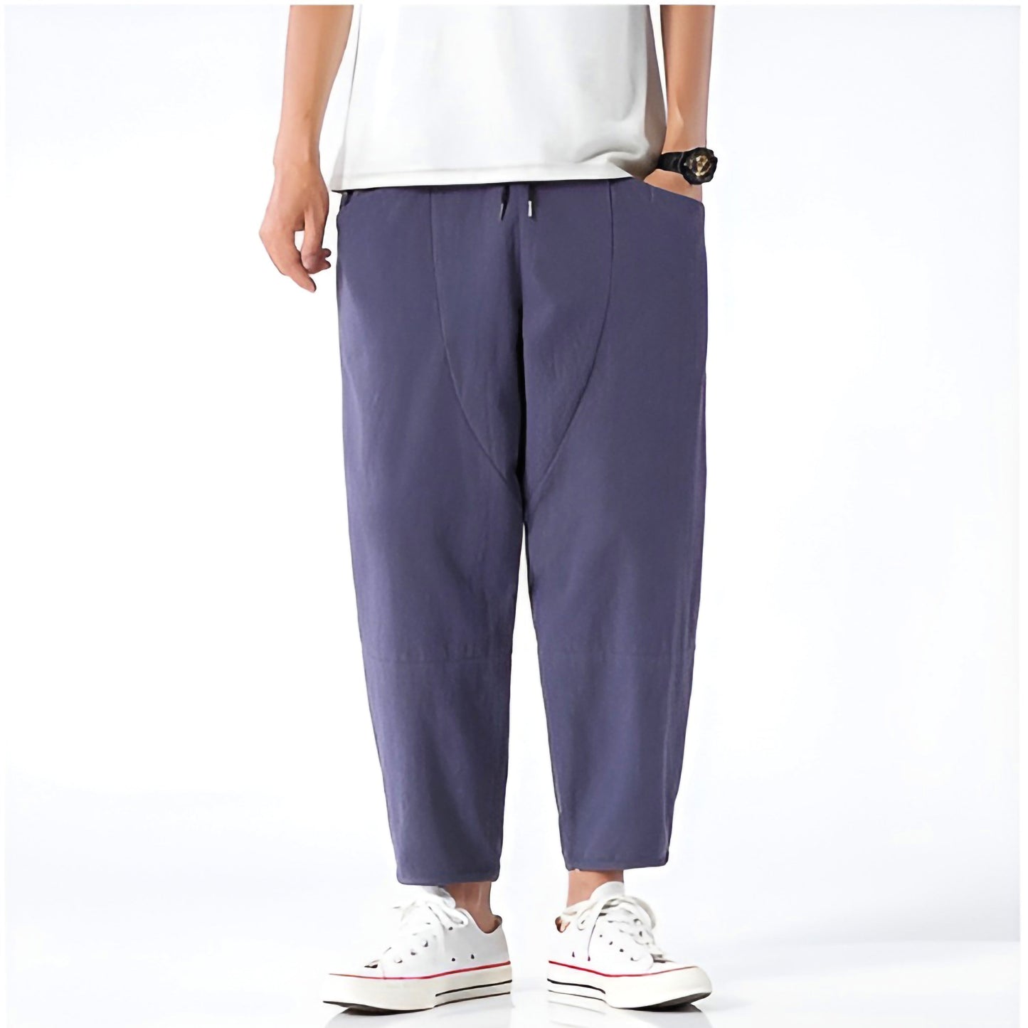 Urban Cropped Baumwollhose 2