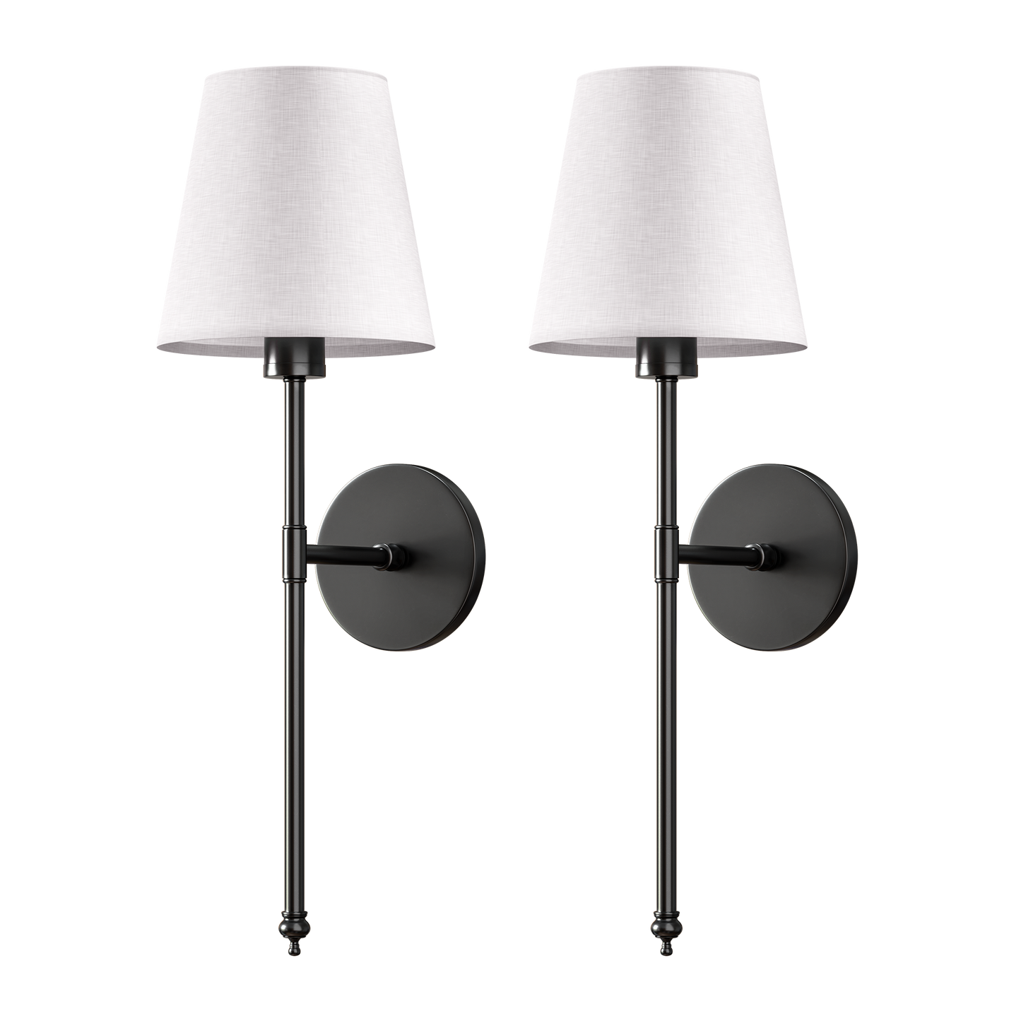 Élégancea™Applique Murale Sans Fil Design (lot de 2)