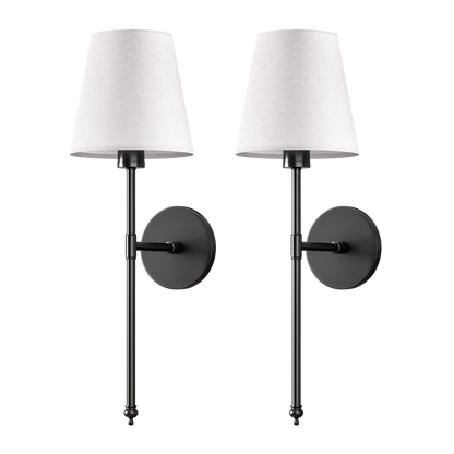 Élégancea™Applique Murale Sans Fil Design (lot de 2)