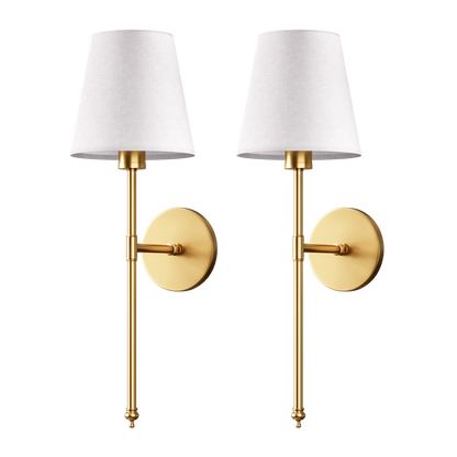 Élégancea™Applique Murale Sans Fil Design (lot de 2)