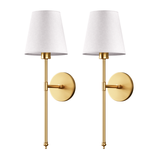 Élégancea™Applique Murale Sans Fil Design (lot de 2)