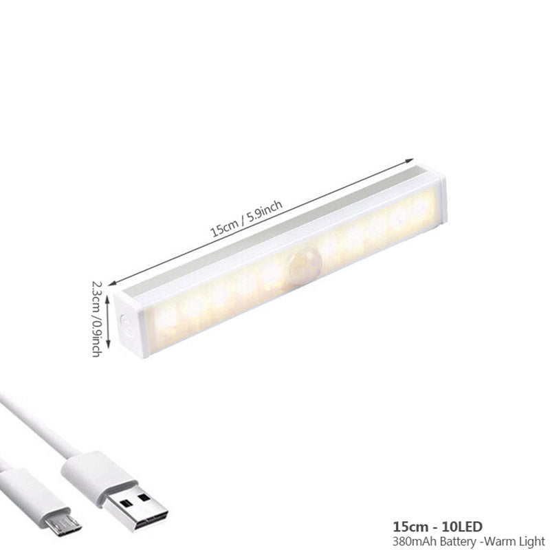 gadgets : Rechargable Always Light - Wit in Warm Wit 15 cm 10 Led van Pantino