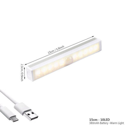 gadgets : Rechargable Always Light - Wit in Warm Wit 15 cm 10 Led van Pantino