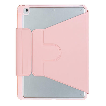 360 Rotation Bluetooth Keyboard Leather Case For Ipad 10.9 2022 Pink