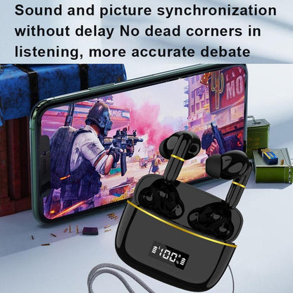 Wireless In Ear Earphones With Digital Charging Case J2 Pink