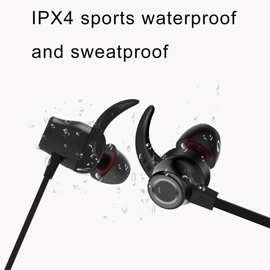 Xrm X5 Sports Ipx4 Waterproof Magnetic Earbuds Wireless Bluetooth V4.1 Stereo In Headset Red