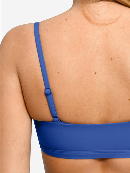 ORALIA – HIGH-WAIST BIKINI TOP - LivingCurves Two-piece Swimsuit Zwart / S