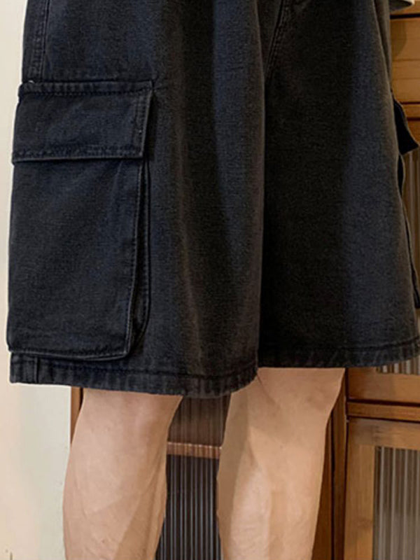 Herren shorts cargo denim locker street