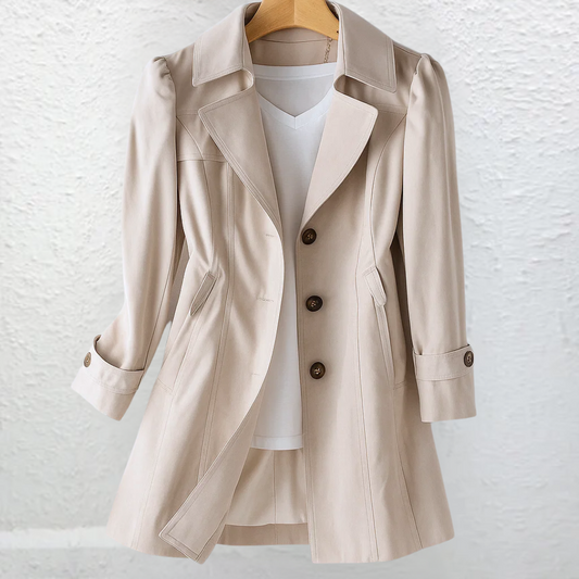 Lilla – Vintage Egysoros Kabát