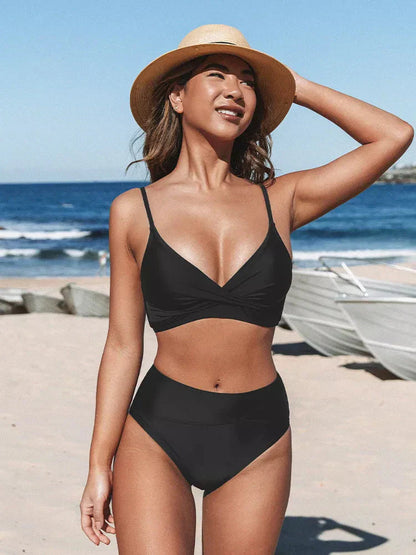 Bikini Set met Hoge Taille – Eliva