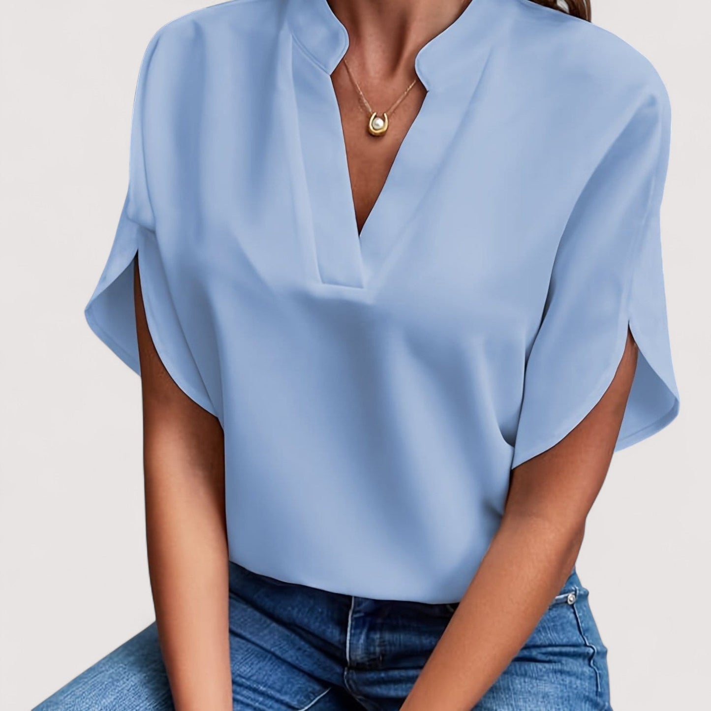 Rosmarie™ | Drapirana bluza