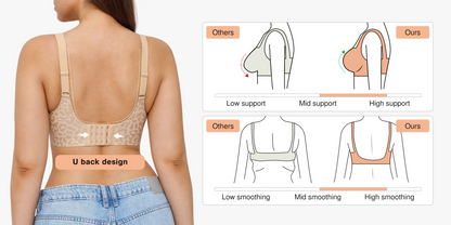 Velourette™ Seamless Deep V Wireless Bralette