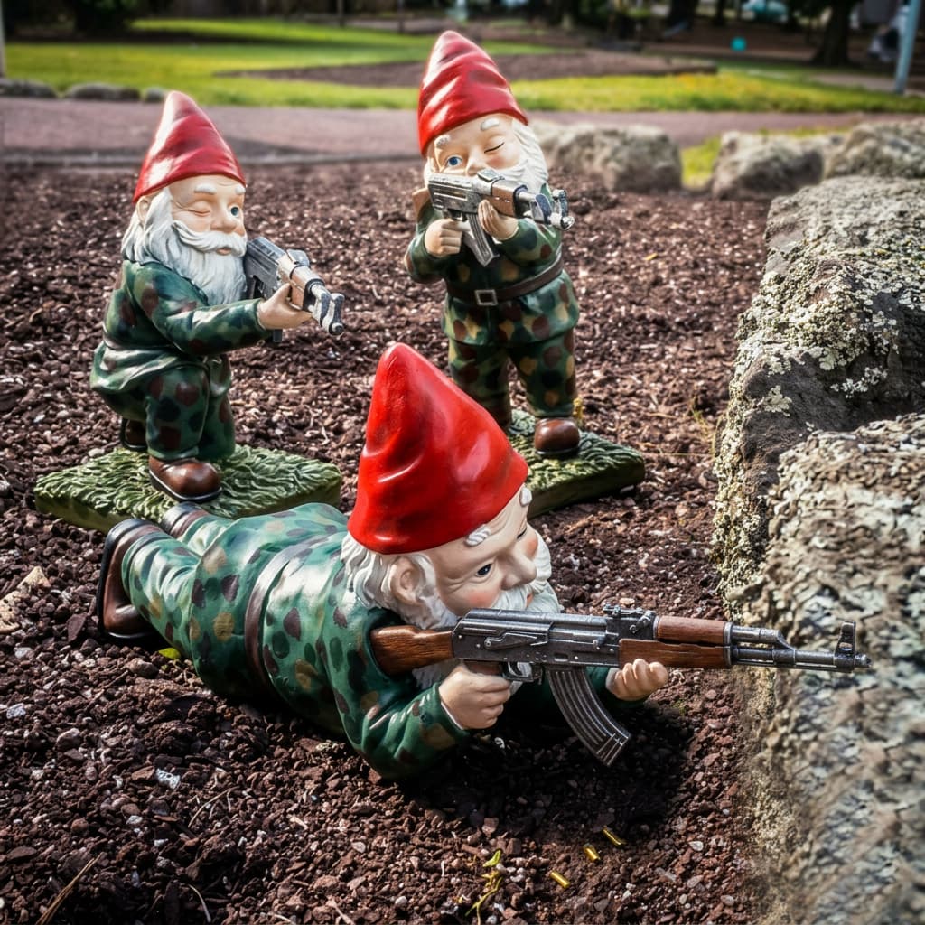 Wojownicy Gnomów Ogrodowych