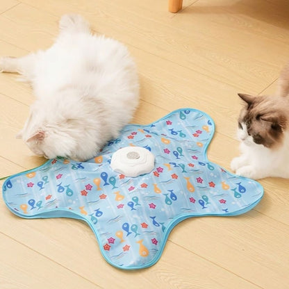 HuntMat™ De mat die je kat bezig houdt — ook als jij er niet bij bent.