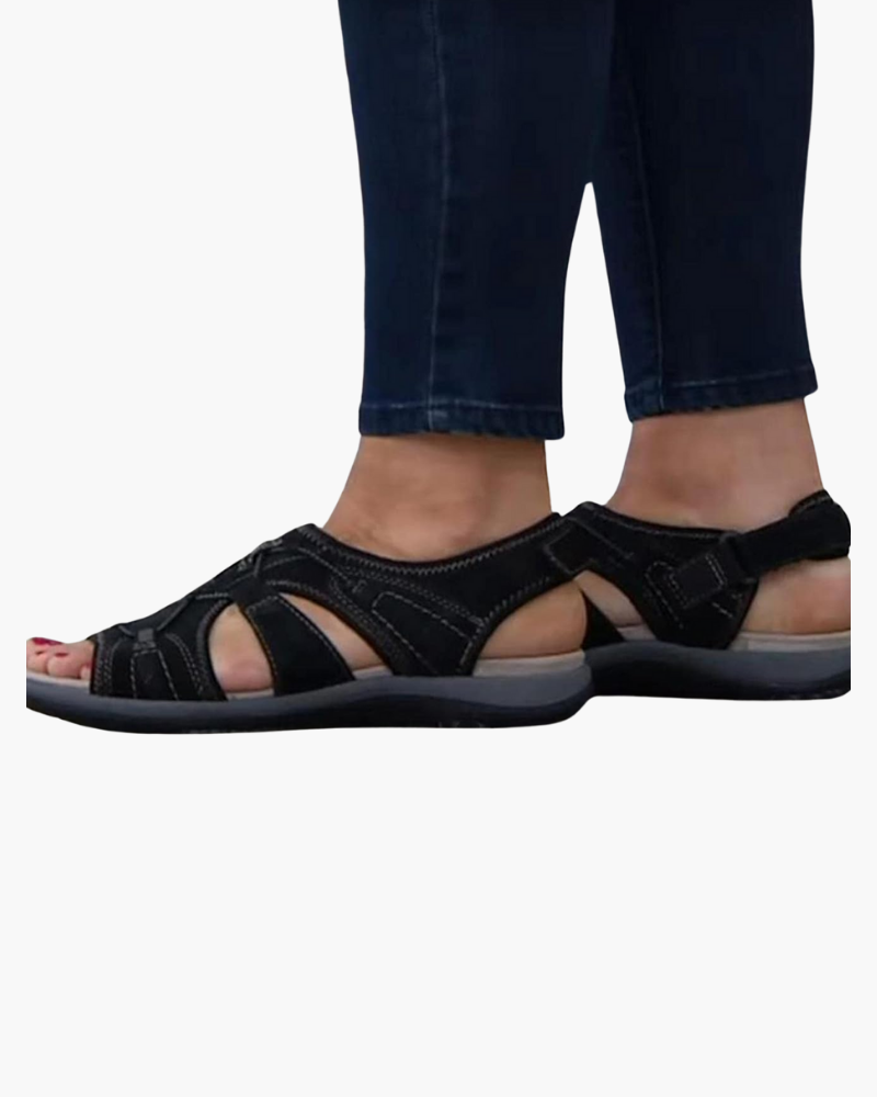 Women’s Comfortable Summer Sandals Breathable Adjustable Lightweight Everyday Walking Footwear