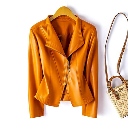 Veste Femme Élégante en Cuir 1